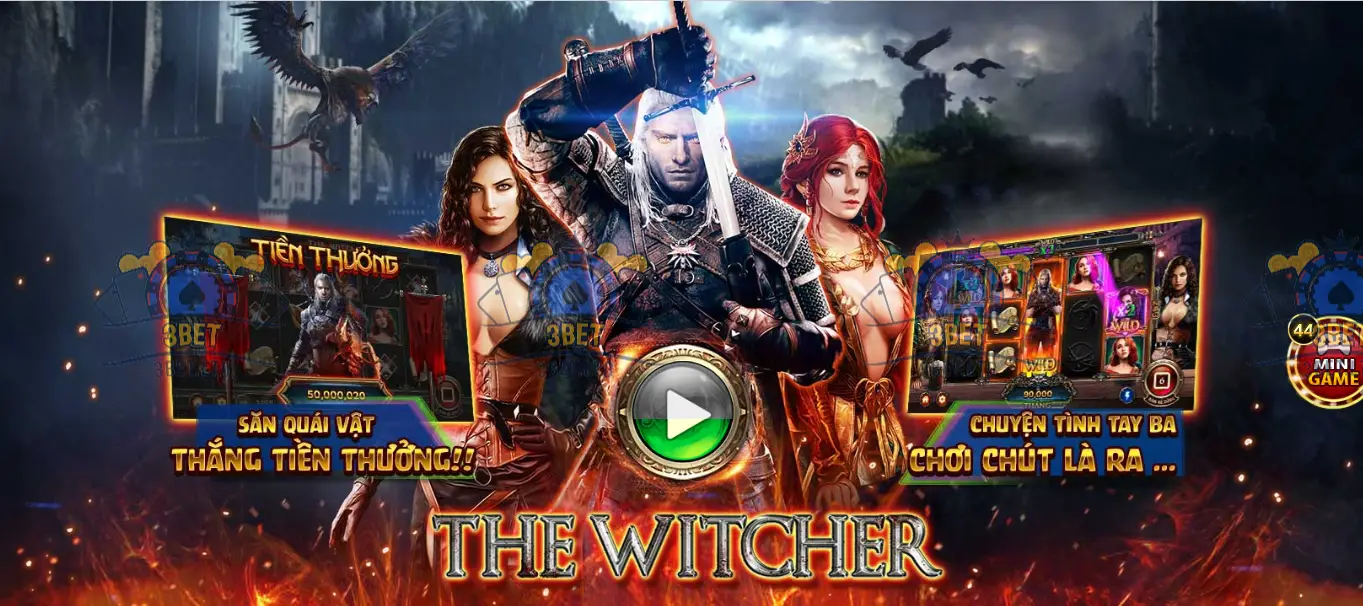 Hướng dẫn chơi Game nổ hũ The Witcher nhà cái 3BET 4 Chiến thuật chế độ tự động và kiểm soát ngân sách