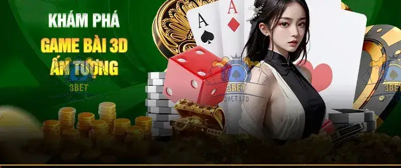 Khám Phá Thế Giới Game Bài 3D đỉnh cao tại Nhà Cái 3BET 4 Công Nghệ Mã Hóa Tiên Tiến