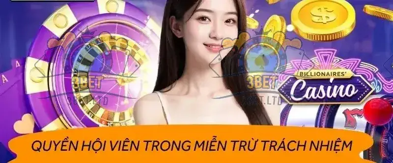 Tuyên Bố Miễn Trừ Trách Nhiệm của 3BET.LTD Đối Với Game Thủ 3 Khước Từ Trách Nhiệm từ 3BET đối với Những Lỗi Xuất Phát từ Phía Khách Hàng
